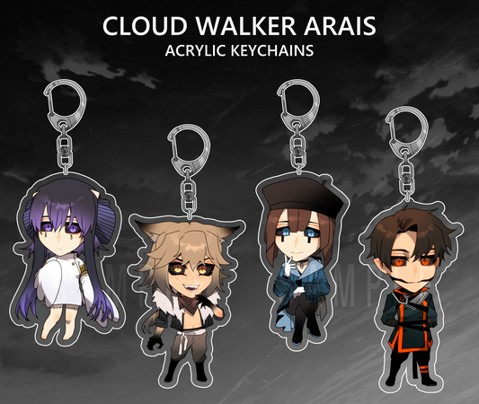 Cloud Walker ARAI Acrylic Keychain