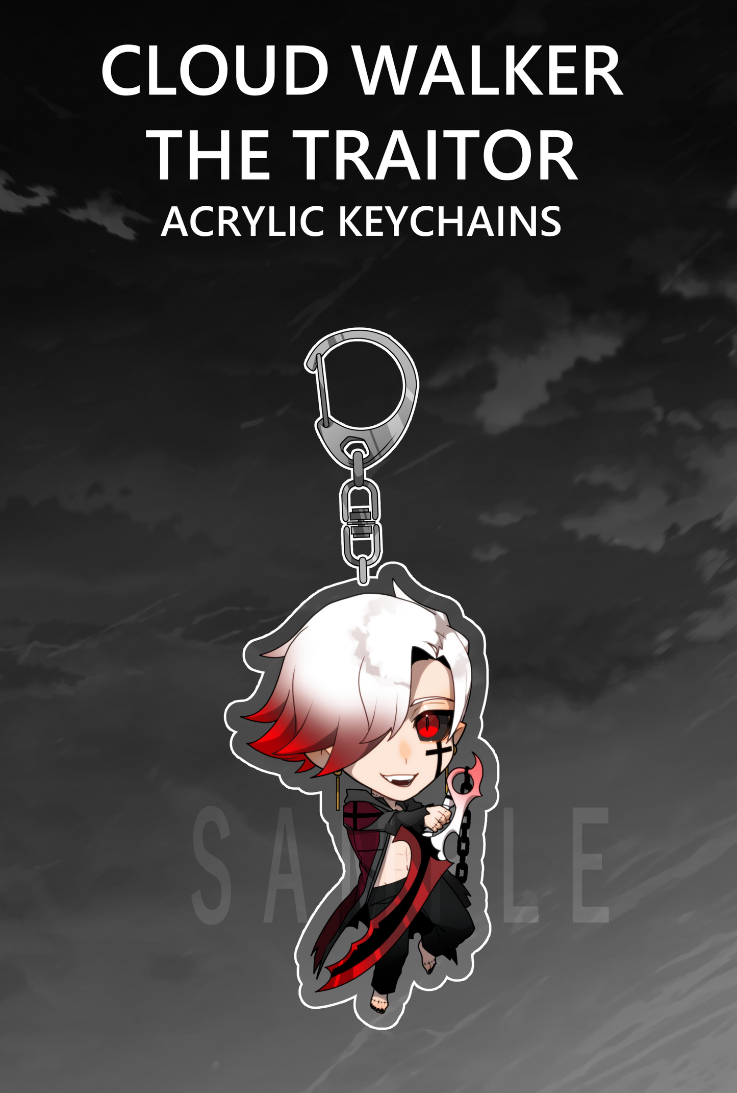 Cloud Walker ARAI Acrylic Keychain