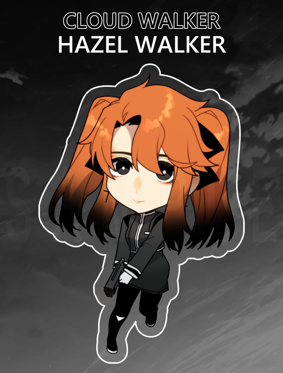 Cloud Walker MAIN Acrylic Keychain